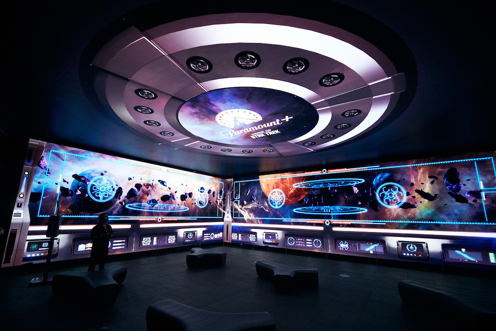 Paramount+ immersive Star Trek experience at Outernet