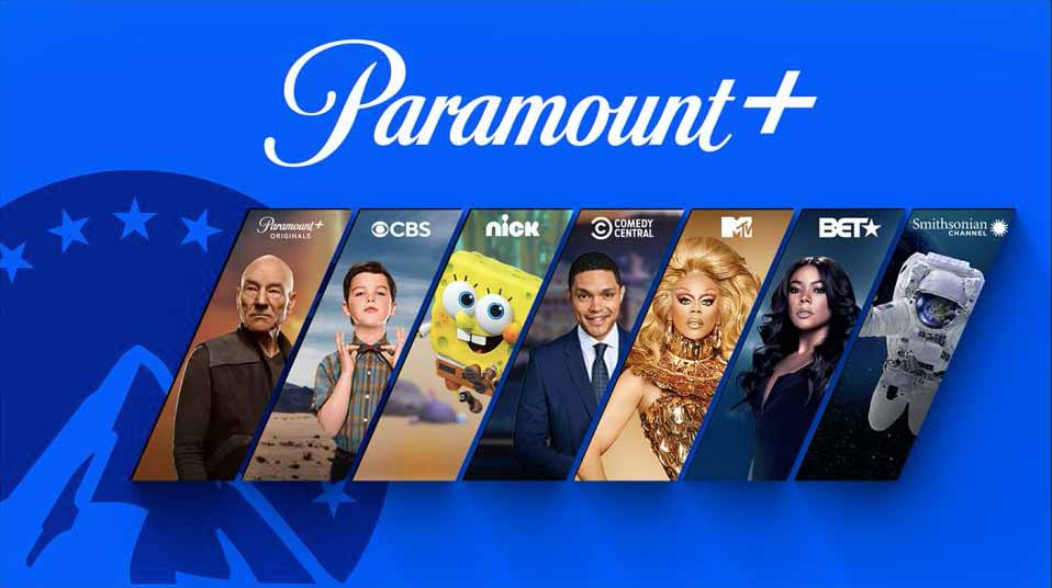 Paramount+ promo banner featuring new content on the channel