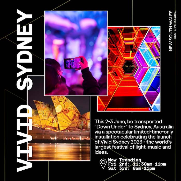 Vivid Sydney event poster